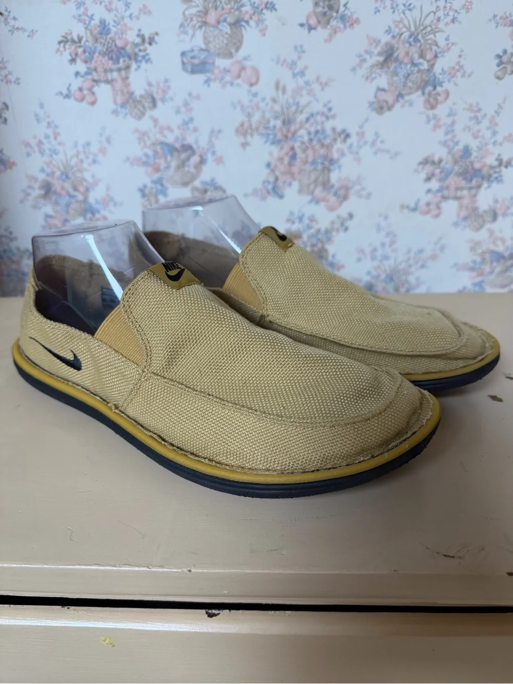 Nike Golf Solarsoft Grillroom Slip-On Shoes Tan Black Casual